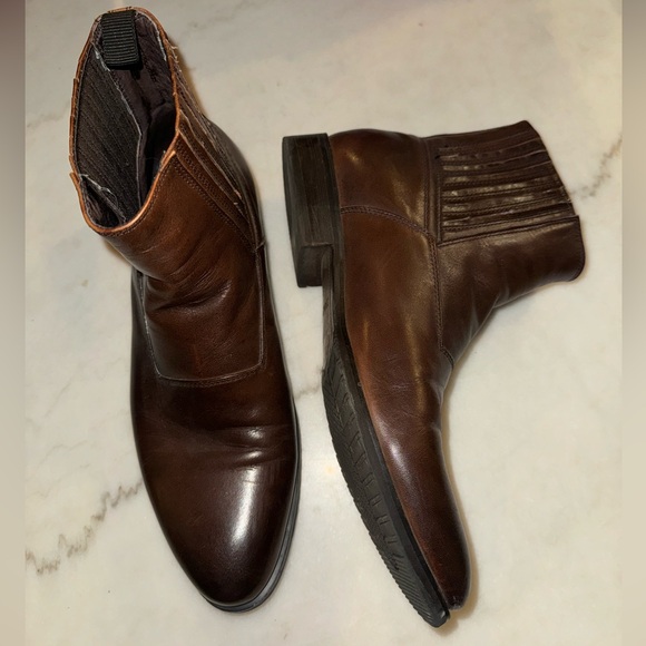Zanzara men’s leather boots - Picture 1 of 6